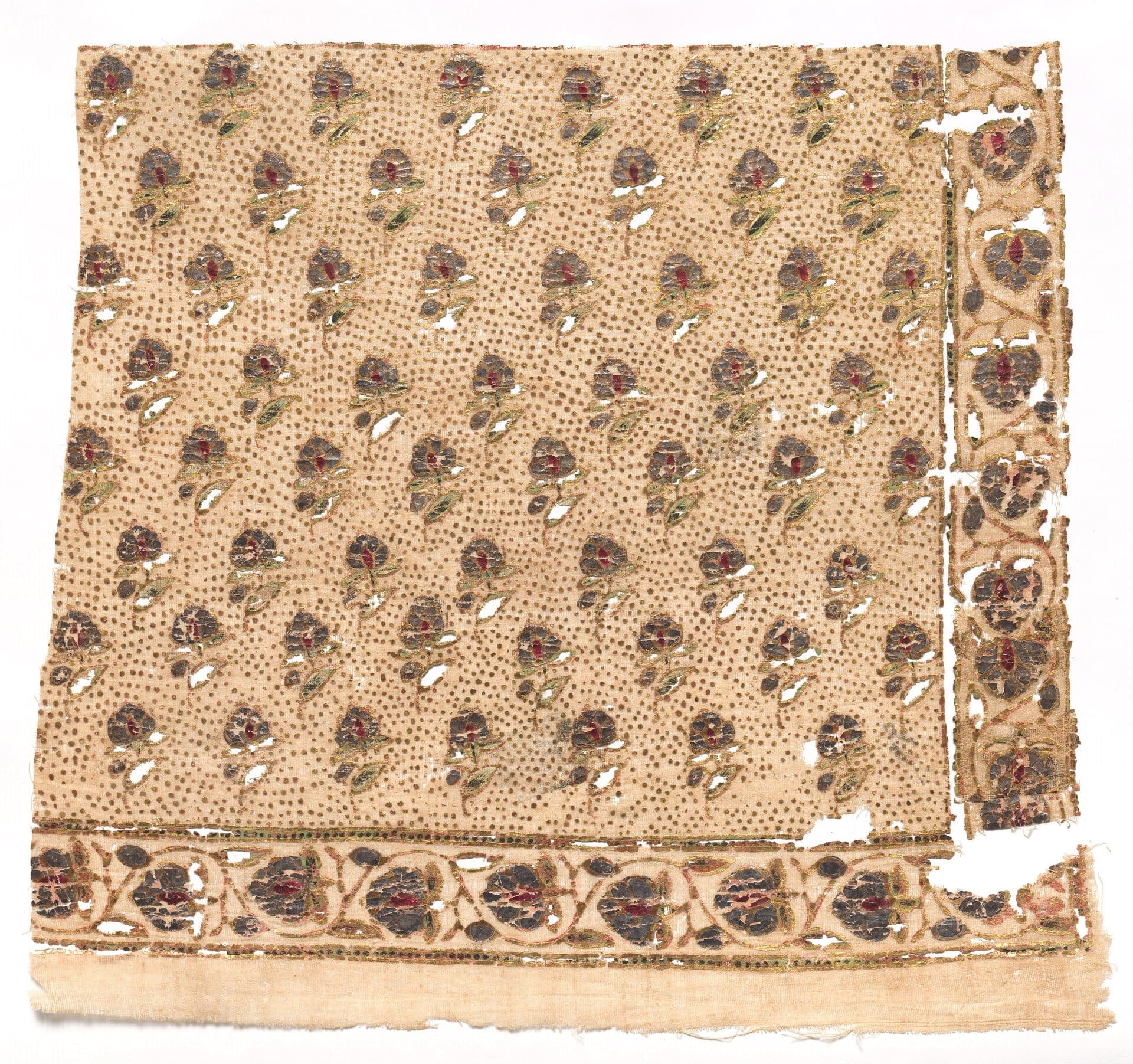 Block-printed cotton textile (museum collection)